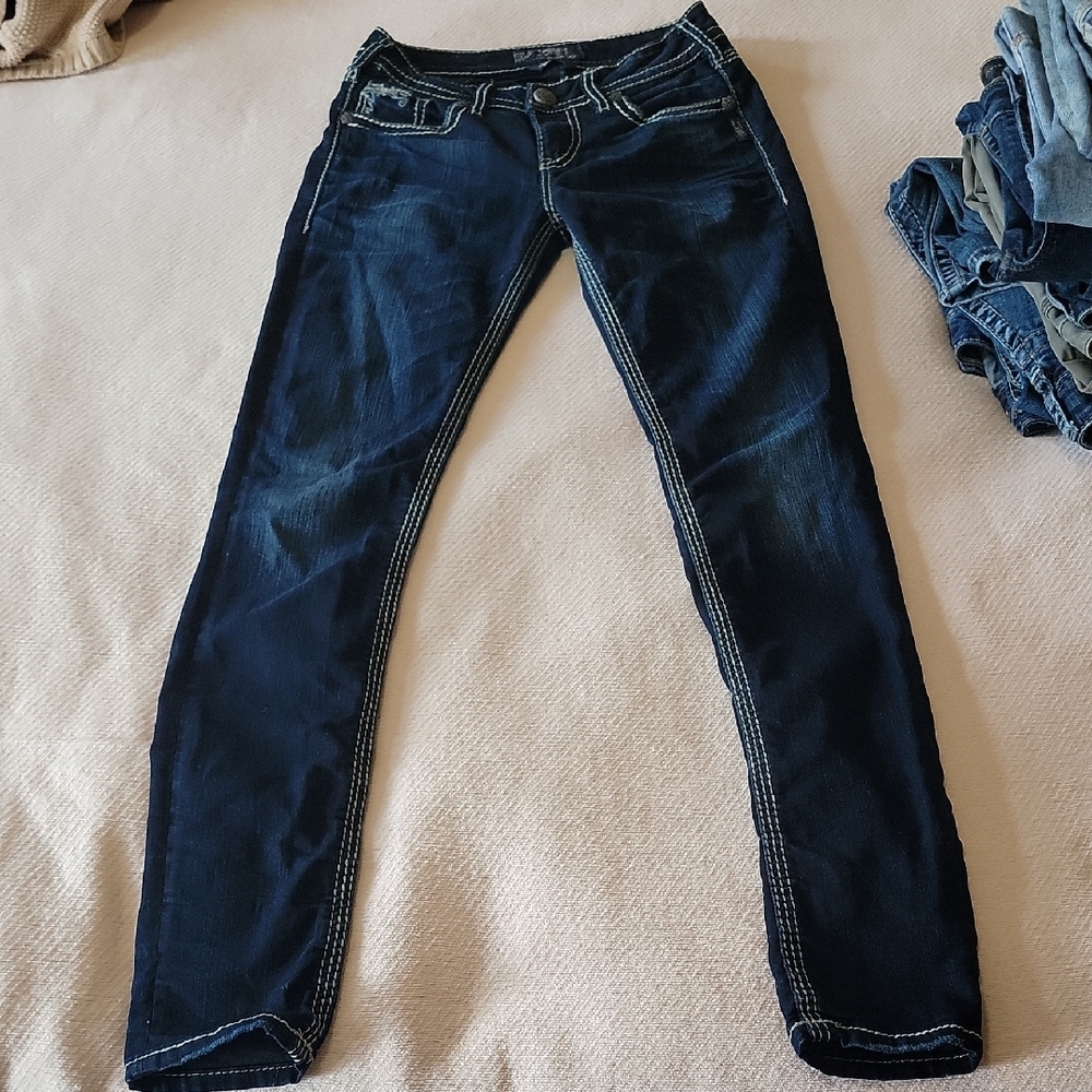 Silver Jeans Women's Deep Blue Skinny Jeans